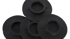 Set 4 picioruse pentru masina de spalat NEGRE