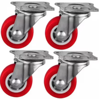 Set 4 Roti 32mm Pivotante ROSII ROTILE culoarea - 1
