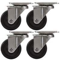 Set 4 Roti 40mm NEGRE Pivotante NEGRE ROTILE culoarea Negru - 1