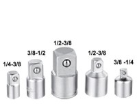 Set 5 Adaptoare CROMATE 1/2  1/4  3/4  3/8 - 1