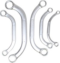 Set 5 chei inelare tip U  8x10-21x22 mm - 1