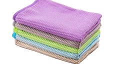 Set 5 Lavete microfibra reutilizabile 40x30 cm super-absorbante