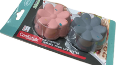 Set 6 forme din siliconin forma de floare pentru briose