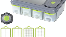 Set 6 in 1 pentru bucatarie Tocator si feliator multifunctional