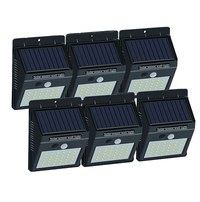 Set 6 Lampi BRIGHT 30 LED Solare cu senzor de miscare si lumina 1 mod ILUMINARE - 1