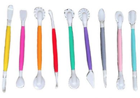 Set 9 ustensile modelatoare pentru fondant A69010 - 1