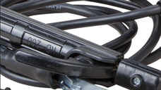 Set cablu de sudura cu cleste port-electrod + cablu de sudura cu cleste de masa mufa mare (2x1.5m )