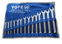 Set chei combinate fixe si inelare Yofe 14 piese  8 - 24 mm - 1