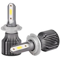 Set de 2 Lampi T3 H7 LED Auto cu o faza temperatura 6500K putere 36W 3800LM - 1
