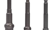 Set de 3 adaptoare priza Burghie cu tija hexagonala 1/4 inch