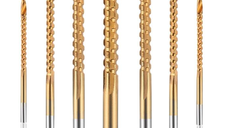 Set de 6 burghii AURII din Otel de la 3 la 8mm