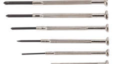 Set de 6 Surubelnite Precizie pentru Ceas - Dimensiuni 0-3 mm