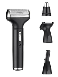 Set De Ingrijire 4in1 AO 78150 Aparat De Ras Corp Si Barba Tuns Sprancene Trimmer Nas/Urechi - 1