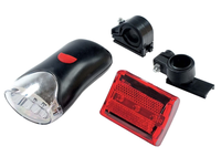 Set far si stop bicicleta BL 308 far 5W LED COB stop 5 LED rezistenta la intemperii - 1