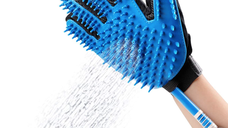 Set Manusa cu furtun pentru spalare si masaj animale