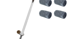 Set mop rotativ cu 4 lavete microfibra