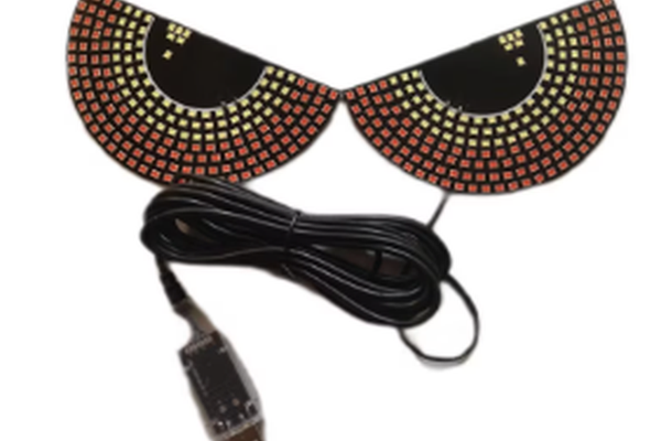 Set Ochi Led Devil's Eyes cu 10 jocuri de Lumini