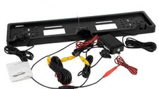Set Suport Numar cu Camera Video Auto Marsarier si Senzori Parcare