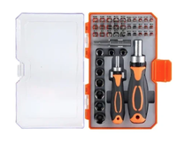Set surubelnite cu clichet Andowl 42 in 1 Q GJ001 Portocaliu/Negru - 1