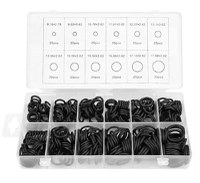 Set trusa garnituri oringuri 300 buc NEGRE - 1