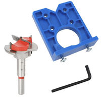 Set unelte pentru gaurire burghiu pentru balamale localizator gauri 35mm 3 piese - 1