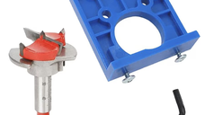 Set unelte pentru gaurire burghiu pentru balamale localizator gauri 35mm 3 piese