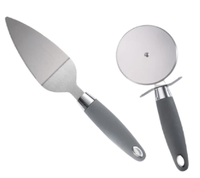 Set ustensile pentru pizza 2 piese otel inoxidabil - 1