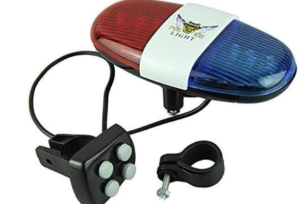 Sonerie electronica pentru bicicleta 4 moduri de sunet iluminare LED material durabil