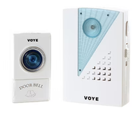 Sonerie fara fir  V001A 38 melodii cu un receptor cu telecomanda distanta maxima 150 metri - 1
