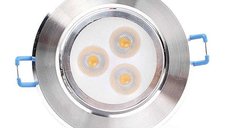 Spot LED COB 7W pentru tavan fals si rigips