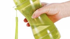 Sticla cu 3 in 1 pentru animale, Mancare si Apa, Plastic