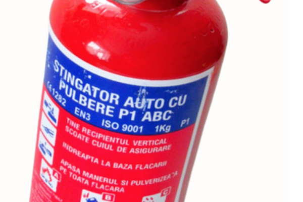Stingator 1 Kg cu pulbere ABC si cu ceas