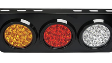 Stop LED Dinamic 12/24V cu 3 Module pentru Camioane si Remorci - 46x15 cm