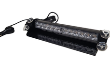 Stroboscop led auto 12 LED parbriz cob rosu albastru