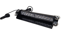 Stroboscop led auto 12 LED parbriz cob rosu albastru - 1