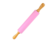 Sucitor aluat Lemn Silicon 43 cm Roz Maro - 1