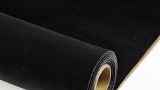 Sul autoadeziv catifea 0.75 x 2.5m NEAGRA pentru mobilier si tapiterii