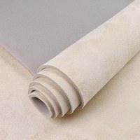Sul piele sintetica tip Alcantara 0.75 x 2.5m CREM IVORY tapiterii capitonaje auto - 1