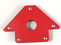 Suport magnetic pentru sudură în unghi roșu 4” - 1