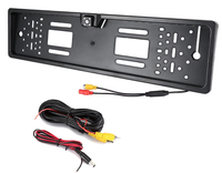 Suport numar auto cu camera video marsarier cu LED unghi filmare 170 grade BASE - 1