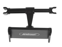 Suport pentru telefon mobil Auto Q-ZJ155 cu carlige reglabile pentru Tetiera - 1