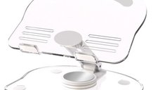 Suport Pliabil pentru Telefon si Tableta KF-Z11 Transparent din Acril