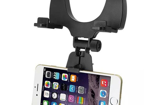 Suport telefon JHD-97 cu prindere pe oglinda retrovizoare
