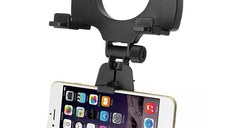 Suport telefon JHD-97 cu prindere pe oglinda retrovizoare