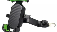 Suport telefon pentru bicicleta cu prindere sus jos BY 551