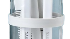 Suport transparent de calatorie pentru periuta de dinti, multifunctional