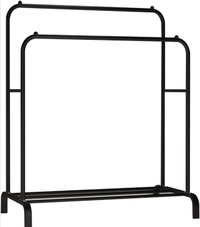 Suport umerase haine cu bara dubla rezistent pana la 35kg - 1