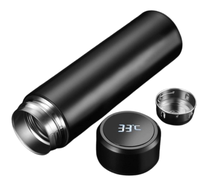 Termos cu afisaj temperatura LED Baterie durabila 0.5 L Negru - 1