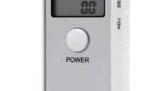 Tester de Alcoolemie digital functie de ceas cronometru Alb