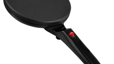 Tigaia electrica pentru clatite 20 cm NEAGRA
